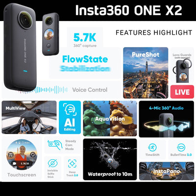 Insta360 ONE X2 360 camera Insta360 